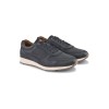 TSF Men's Navy Leather sneakers Shoes (LOMANI-01U-NAVY)